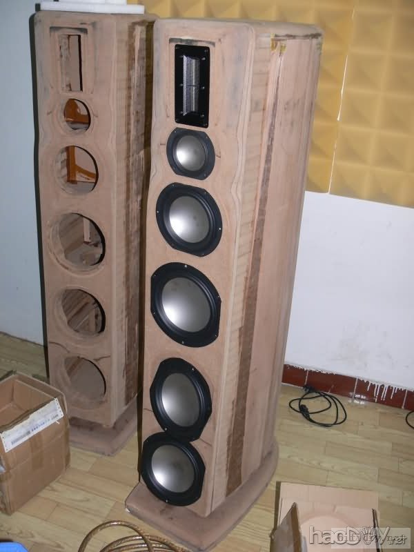 制作中的仿REVEL旗舰2 落地音箱