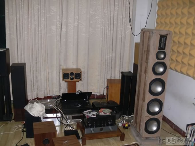 制作中的仿REVEL旗舰2 落地音箱