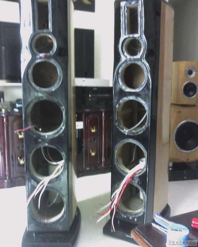 制作中的仿REVEL旗舰2 落地音箱