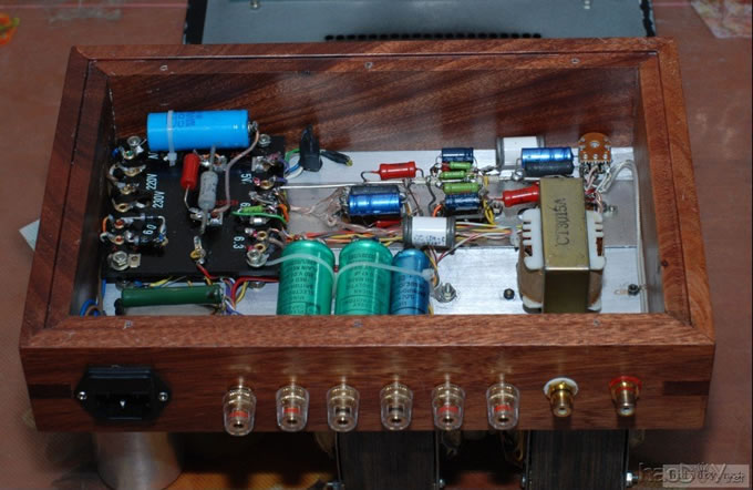 12ax7+6bq5(EL84) 小单端制作完工