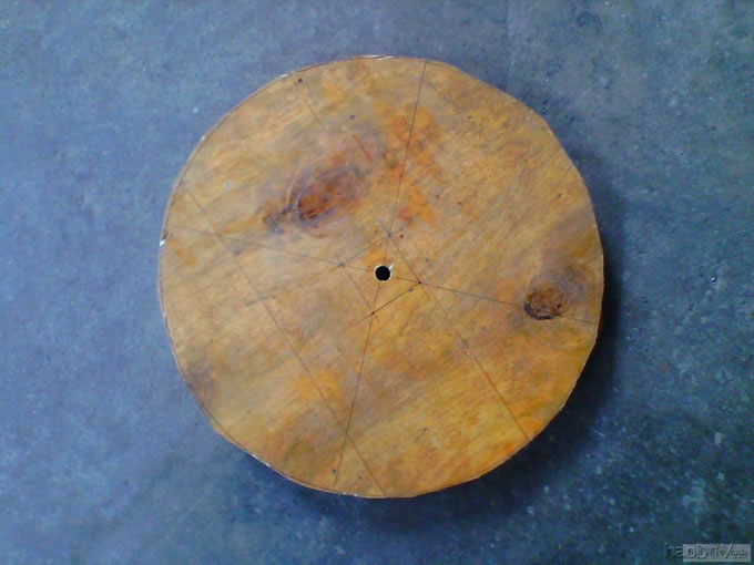 应朋友要求.简单工具示范实做木号角高音喇叭一对