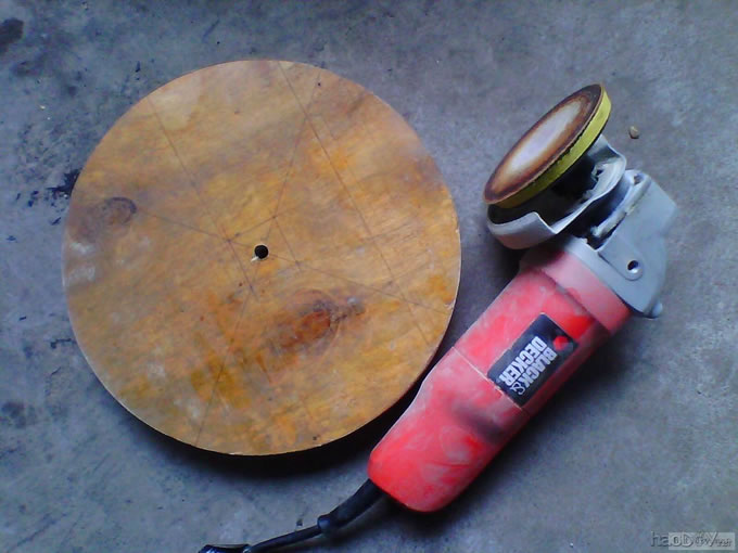 应朋友要求.简单工具示范实做木号角高音喇叭一对