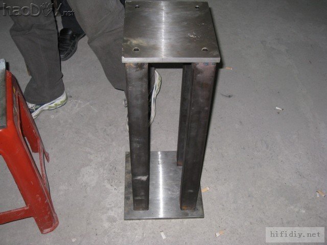 又来DIY制作的书架箱支架脚架子