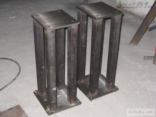 又来DIY制作的书架箱支架脚架子