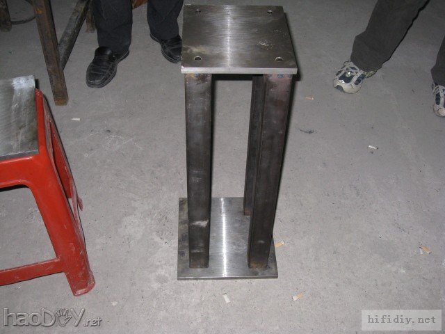 又来DIY制作的书架箱支架脚架子