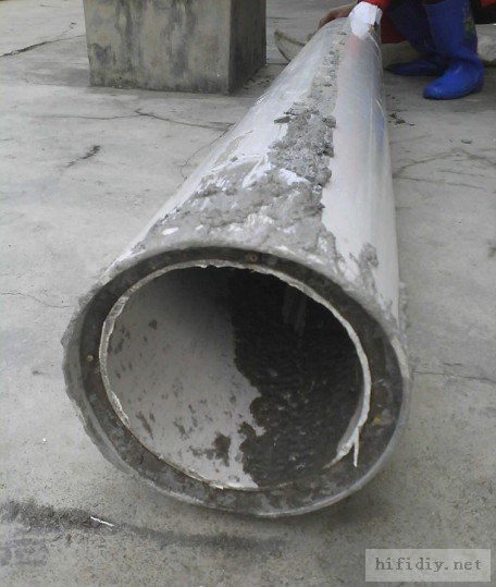 世界上第一套水泥音柱+水泥加浓炮,四颗TDA7294的2.1声道推