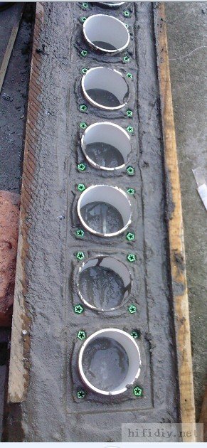 世界上第一套水泥音柱+水泥加浓炮,四颗TDA7294的2.1声道推