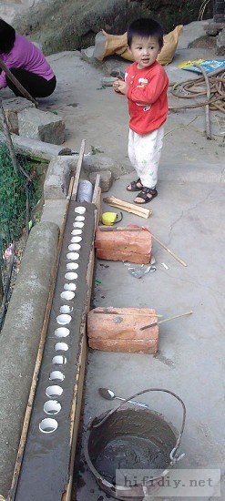 世界上第一套水泥音柱+水泥加浓炮,四颗TDA7294的2.1声道推