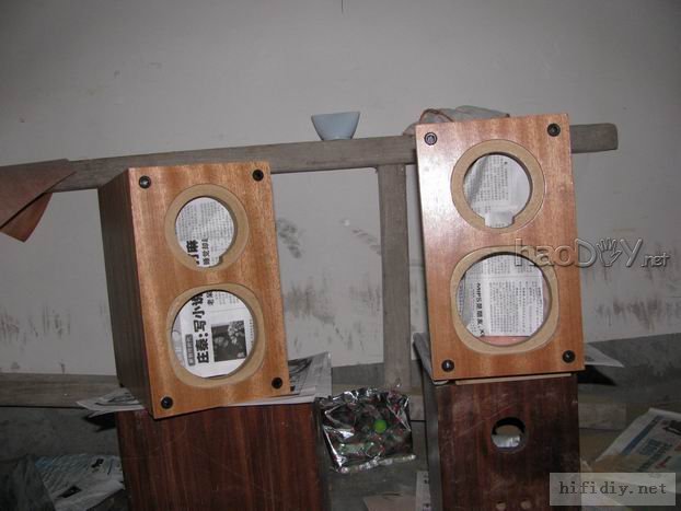 重新做 西雅士(SEAS)H149+h605小书架箱