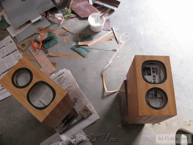 重新做 西雅士(SEAS)H149+h605小书架箱