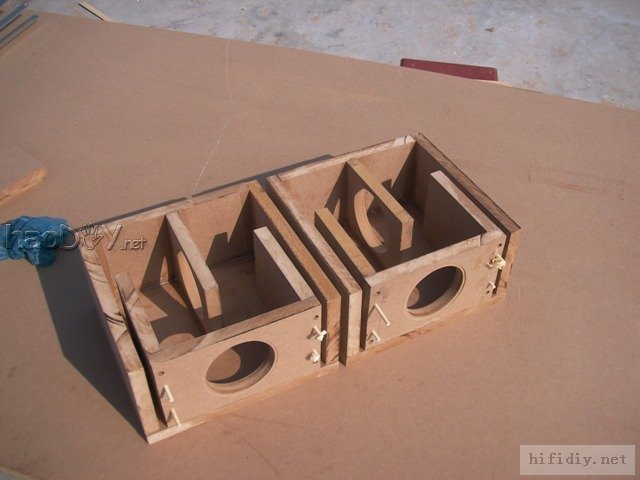 我的第一次4寸全频喇叭(仿SOLO-103)书架音箱