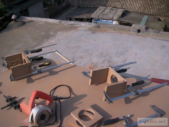 我的第一次4寸全频喇叭(仿SOLO-103)书架音箱