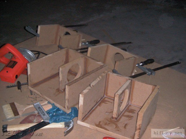 我的第一次4寸全频喇叭(仿SOLO-103)书架音箱