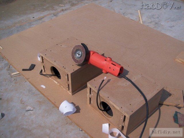 我的第一次4寸全频喇叭(仿SOLO-103)书架音箱