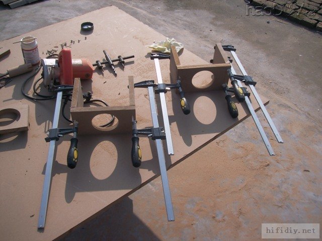 我的第一次4寸全频喇叭(仿SOLO-103)书架音箱