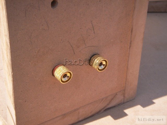 我的第一次4寸全频喇叭(仿SOLO-103)书架音箱