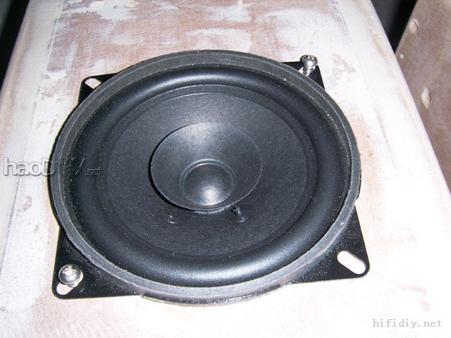 我的第一次4寸全频喇叭(仿SOLO-103)书架音箱