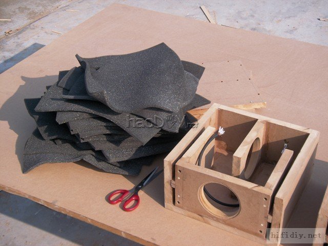 我的第一次4寸全频喇叭(仿SOLO-103)书架音箱