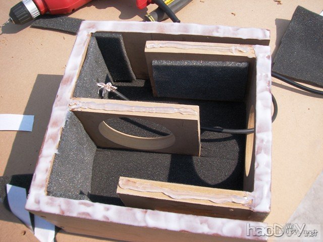 我的第一次4寸全频喇叭(仿SOLO-103)书架音箱