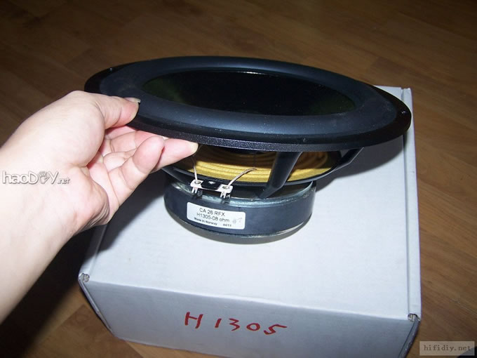 最近完成的一对大型三分频落地音箱,有图有真相