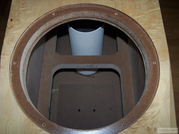 最近完成的一对大型三分频落地音箱,有图有真相