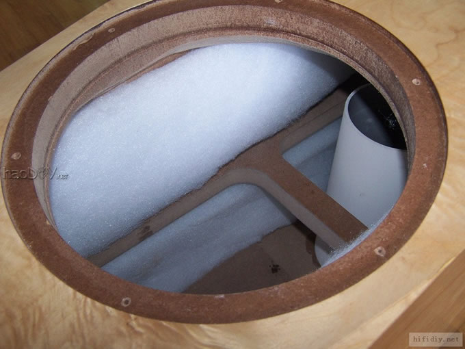 最近完成的一对大型三分频落地音箱,有图有真相