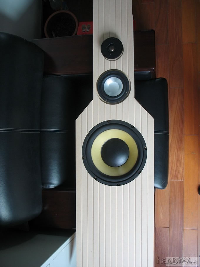 我diy制作的仿卡玛落地音箱 随时更新