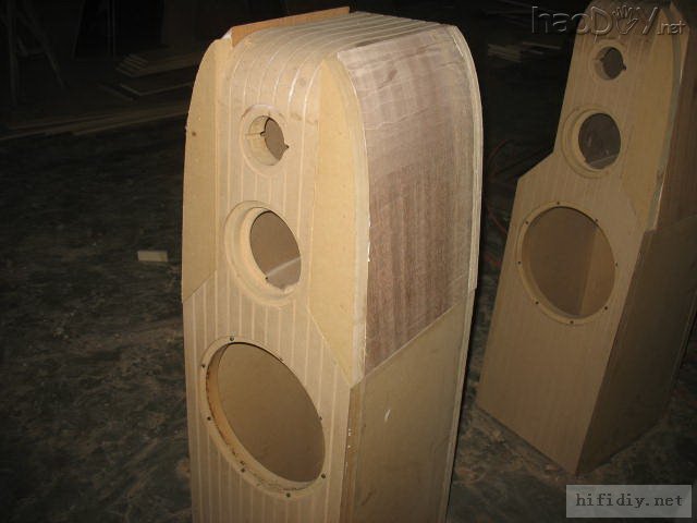 我diy制作的仿卡玛落地音箱 随时更新