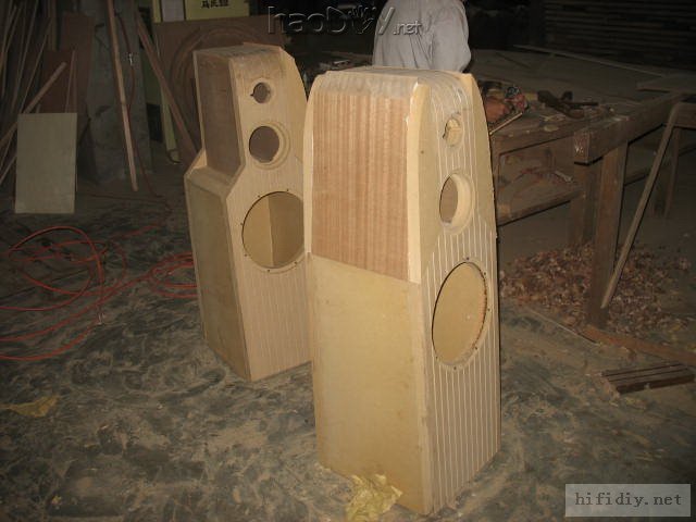 我diy制作的仿卡玛落地音箱 随时更新