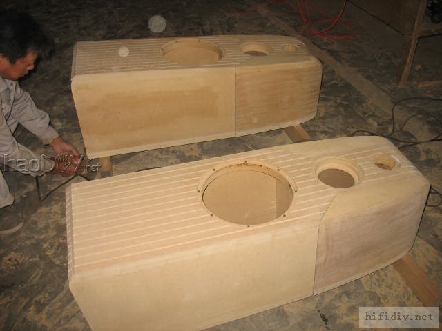 我diy制作的仿卡玛落地音箱 随时更新