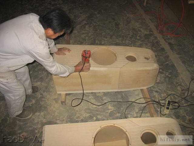 我diy制作的仿卡玛落地音箱 随时更新