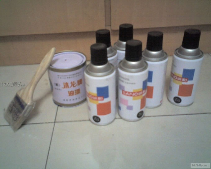 DIY制作书架箱架 音箱脚架