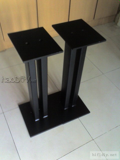DIY制作书架箱架 音箱脚架