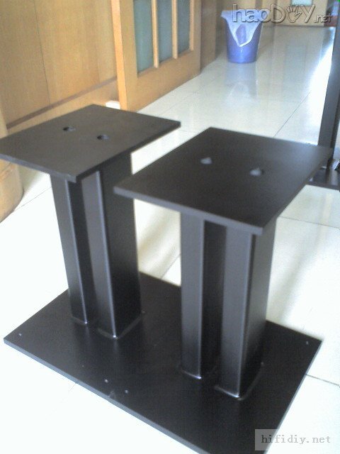 DIY制作书架箱架 音箱脚架