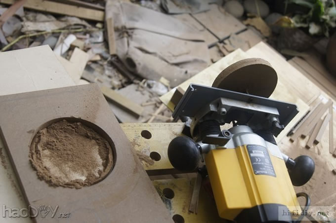 五天潜心设计diy制作打造的小书架音箱