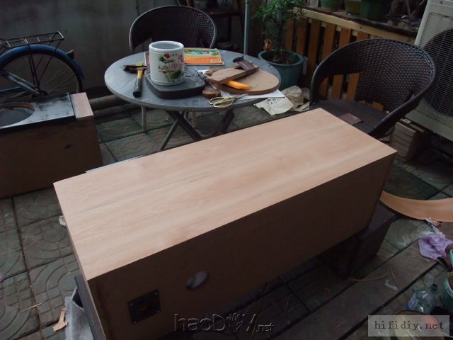 开工,diy制作12寸大落地音箱,配合音柱用