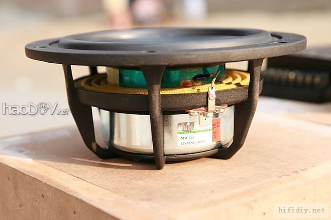 丹拿喇叭diy制作书架箱