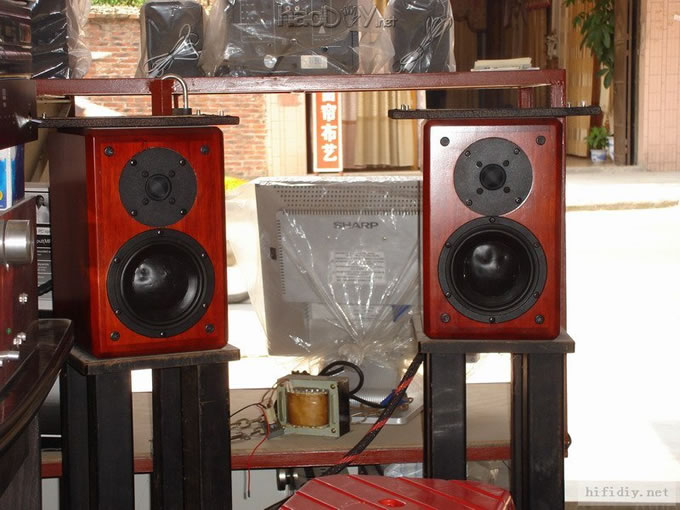 穷人再次diy打造DYNAUDIO丹拿15W75书架箱附图纸