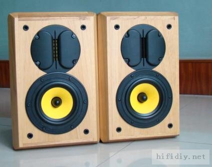 我的diy制作惠威m1实木书架音箱附分频器图