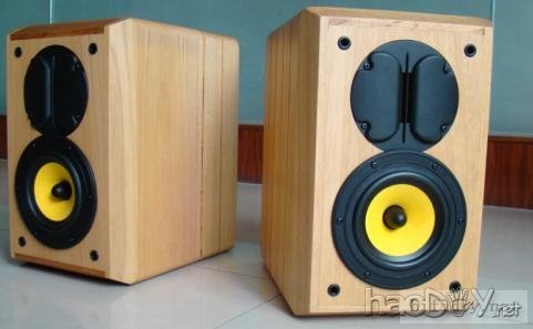 我的diy制作惠威m1实木书架音箱附分频器图