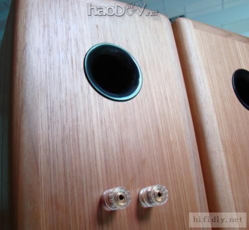 我的diy制作惠威m1实木书架音箱附分频器图