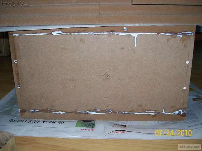 我的惠威喇叭音箱diy制作之路,慢慢磨,附分频箱体图纸