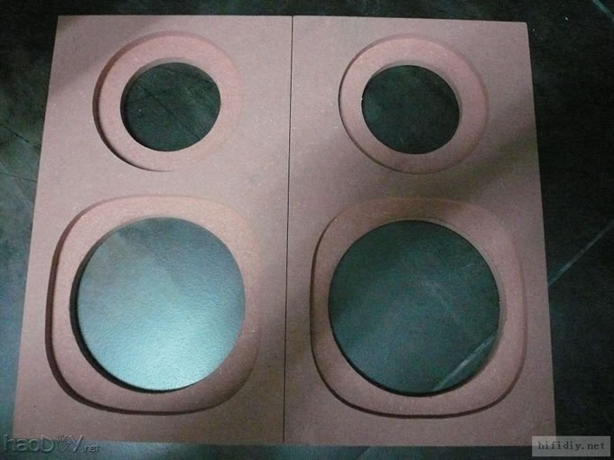 diy制作缩小版的仿意大利书架箱设计放样中