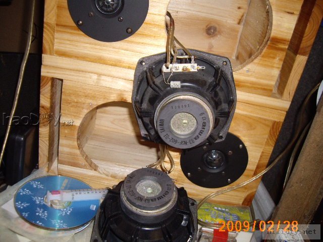 自己diy制作的小书架音箱