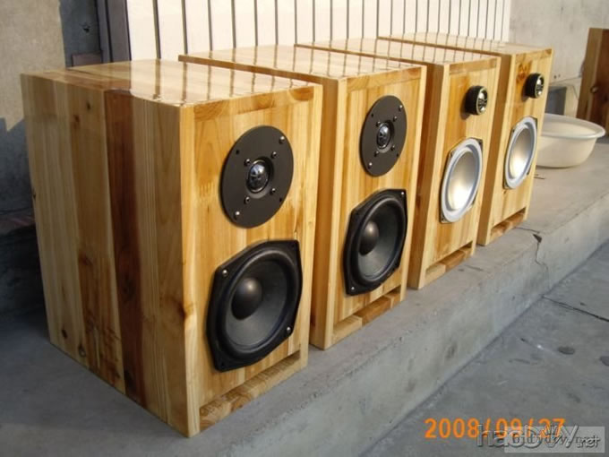 自己diy制作的小书架音箱