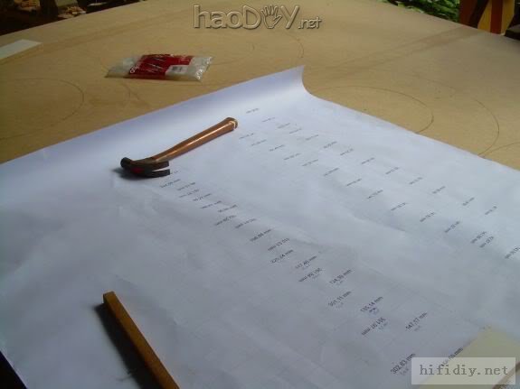 38寸大号筒木号角喇叭音箱制作过程