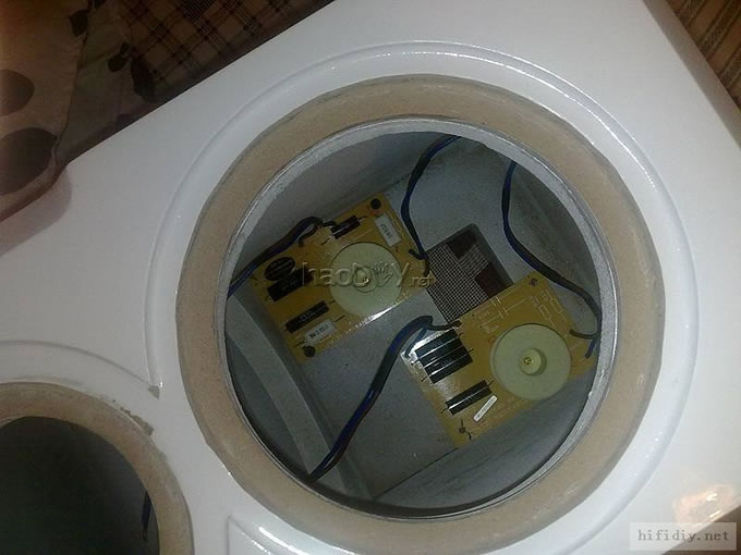 菜鸟第一次DIY制作惠威ss6.5r中低音+k1高音喇叭音箱开始了