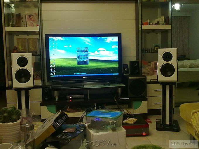 菜鸟第一次DIY制作惠威ss6.5r中低音+k1高音喇叭音箱开始了