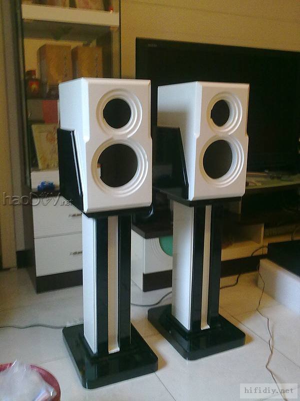 菜鸟第一次DIY制作惠威ss6.5r中低音+k1高音喇叭音箱开始了