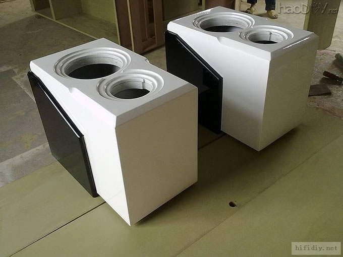 菜鸟第一次DIY制作惠威ss6.5r中低音+k1高音喇叭音箱开始了